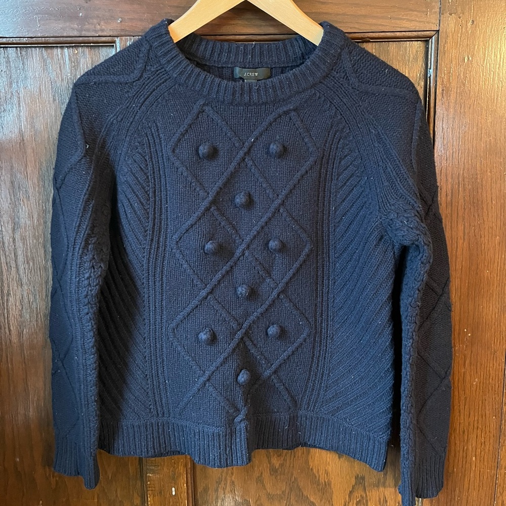 J Crew Pom-pom Sweater